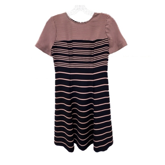 Ann Taylor striped short sleeve dress ❤️ - Picture 4 of 9